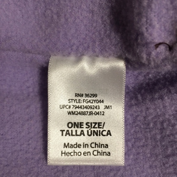 Sock Money Knit Hat Ear Flaps Brown purple Pink sequins - Picture 7 of 8